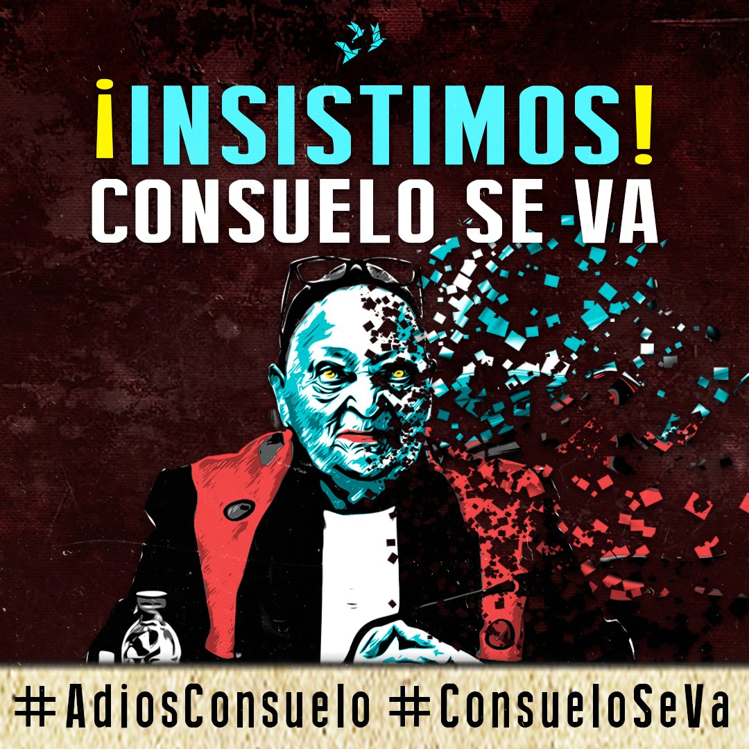 El pueblo ya lo dijo: ¡Consuelo Porras se va!

#FiscalMuerte ☠️💀