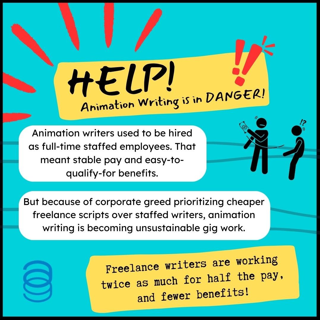 Animation Guild Writers tweet media