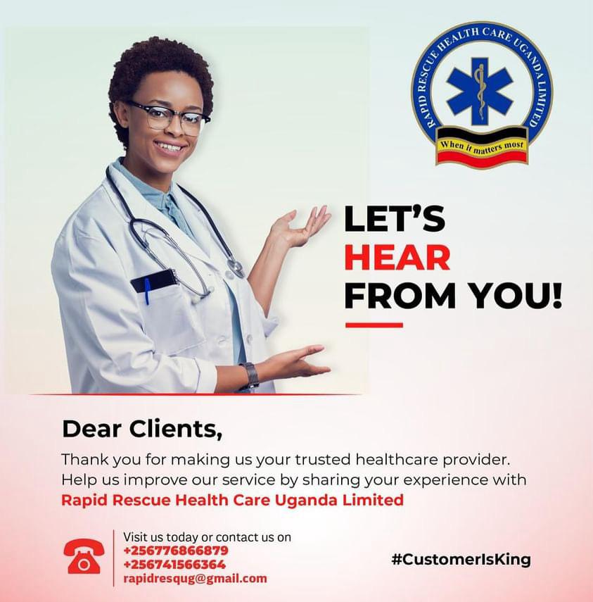 Rapid Rescue Healthcare Uganda Limited (@rapidrescue3) on Twitter photo 