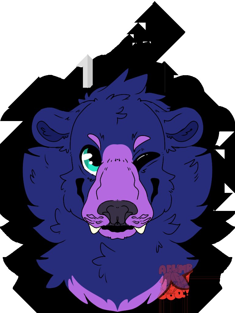 CJ_GShep's tweet photo. I got new art of Bluebeary! And a gif! https://t.co/fh0yiDt3S1