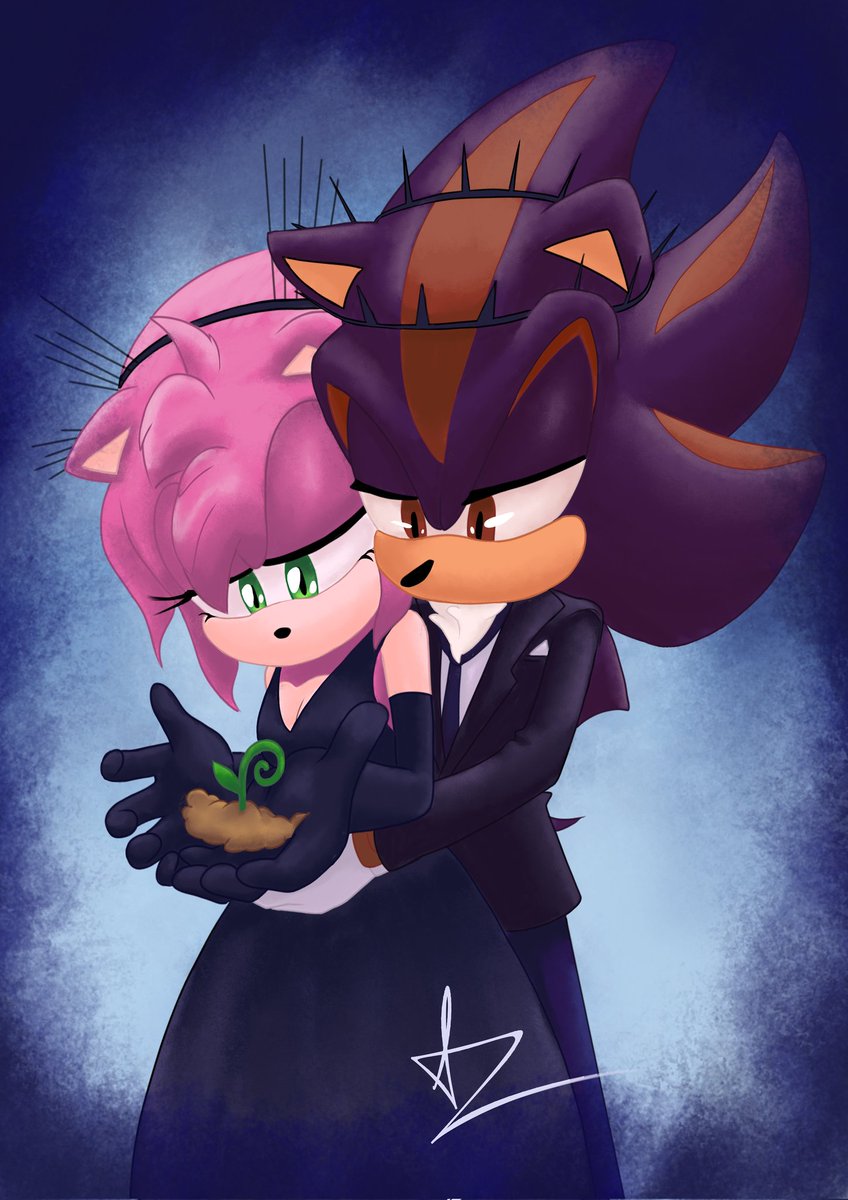KCthulhu714's tweet photo. Day 6: #ethereal #shadamy #persiAmyAU inspired by #loreolympics #amyrose #shadowthehedgehog #shadamyweek2024 #fanart https://t.co/HcRISfwaj0