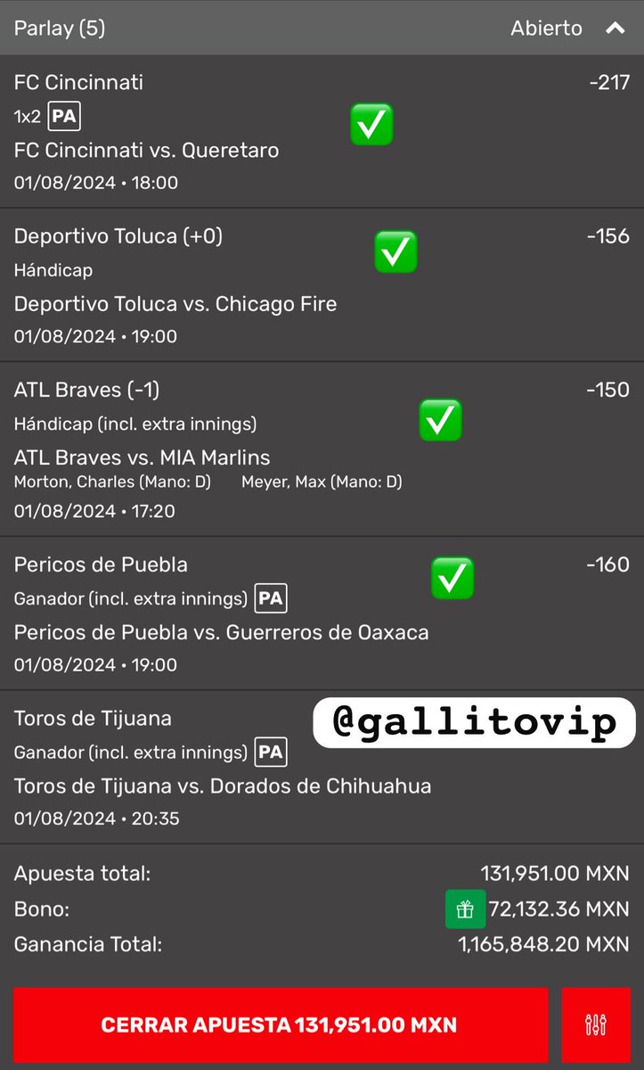 Gallito🐓(Apuestas) tweet media