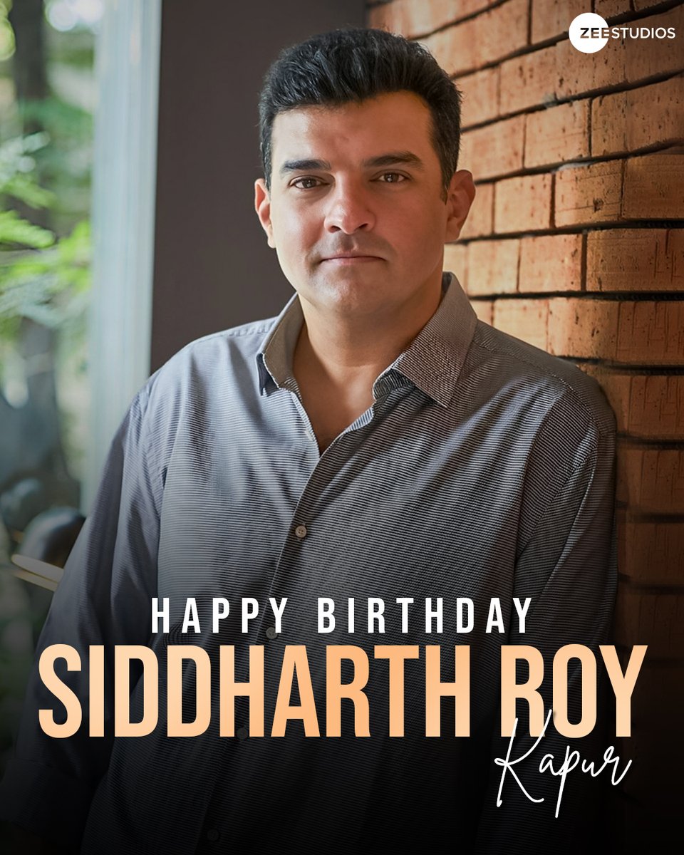 ZeeStudios_'s tweet photo. Here's to the unstoppable force and the mastermind behind #Deva! 🔥

Wishing the extraordinary #SiddharthRoyKapur, a very happy birthday. 

#HappyBirthdaySiddharthRoyKapur #ZeeStudios https://t.co/xuLT73JSK6