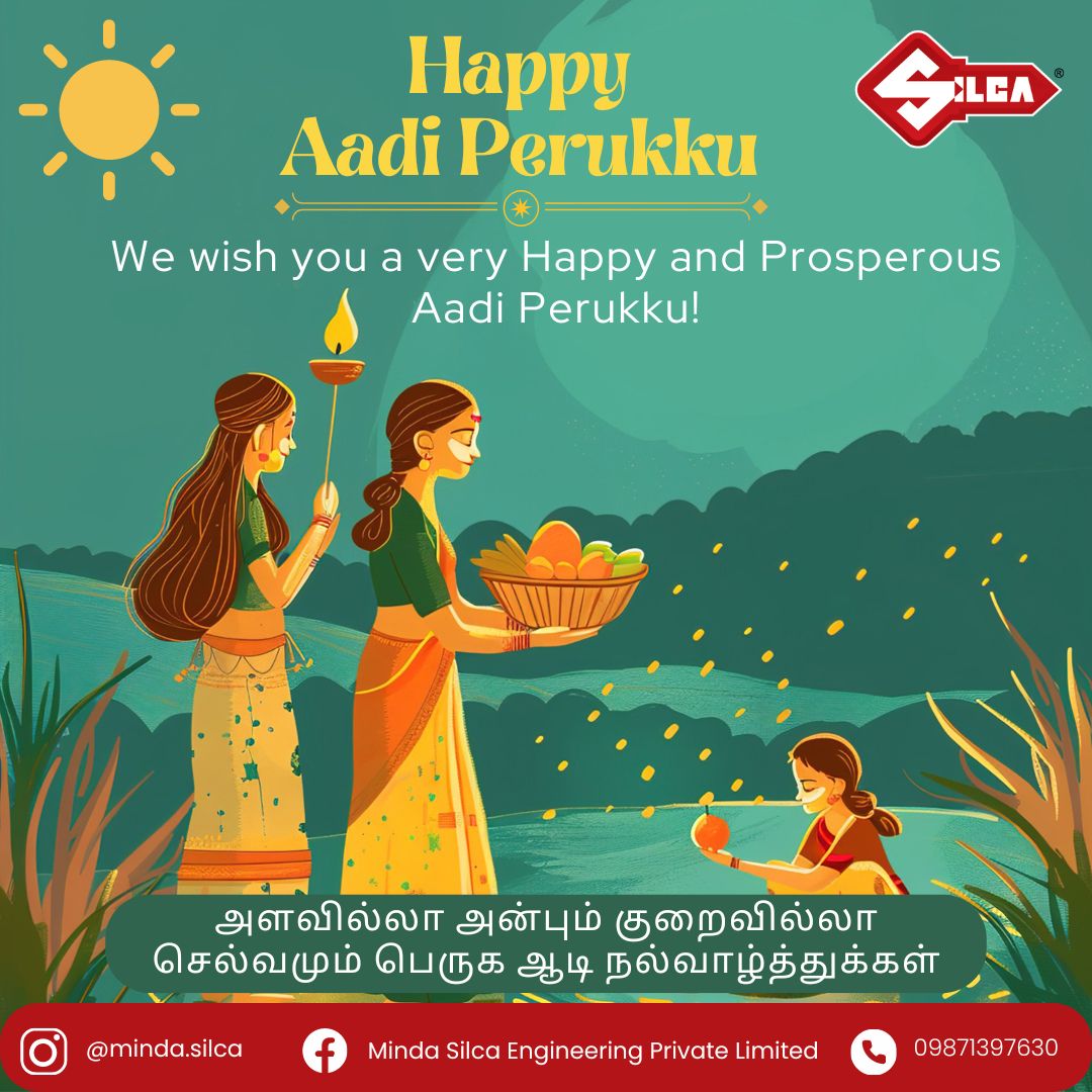SilcaLtd's tweet photo. Minda Silca wishes you and your family a very Happy Aadi Perrukku! https://t.co/5q3WnWq4As