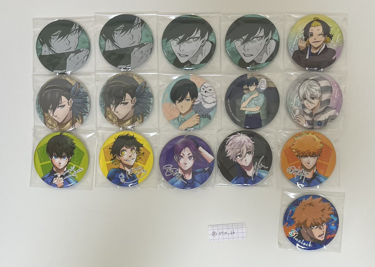 【交換】ブルーロック　ブルロ展　缶バッジ

求）画像１（H）
譲）画像1.2のもの

異種交換含むので差額等気にしない方のみお声がけお願いします
まとめての方優先させていただきます
お気軽にお声掛けください🙇🏻‍♀️