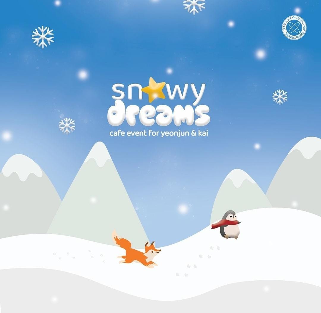 🐧🦊 Cafe Event: Snowy Dreams — #HUENINGKAI &amp; #YEONJUN ❄️

¡MOA! ¿Están listos? Únete a este evento realizado con cariño para Hyuka y Yeyo~ Regístrate ya⛄️

-📍: Saram kafe - Jr Diego de Almagro 131, Jesus Maria
-📆: Sábado 31 de agosto
- 🕐: 1pm-5pm

📌 forms.gle/YXtY9bBFjnMJq4…