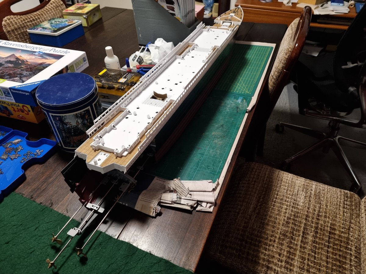 skyfire747's tweet photo. @OakHillWorks a Titanic of an update. 😃 https://t.co/pUesQcXdYX
