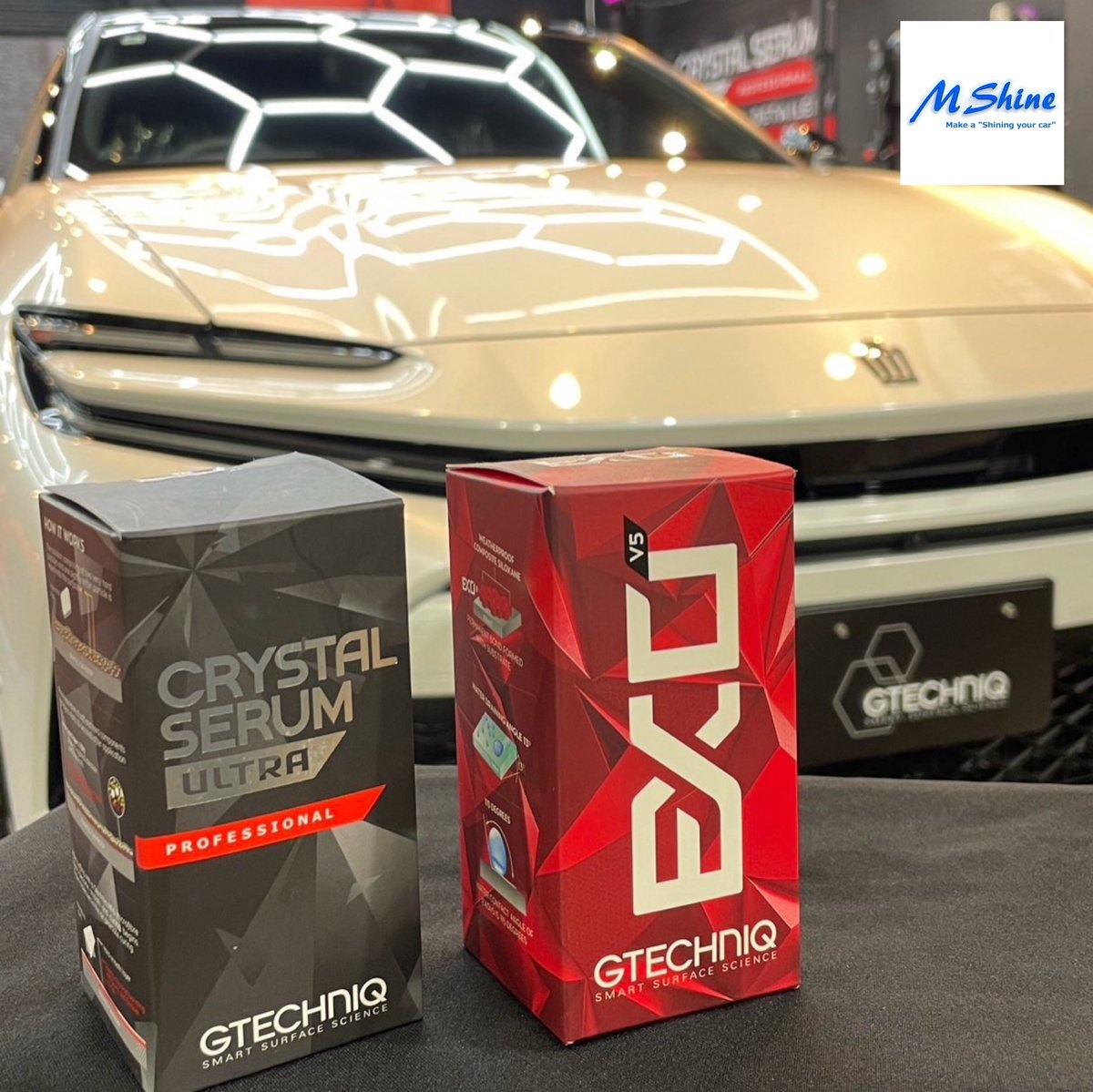 carcare_mshine's tweet photo. 今回ご紹介するのは、トヨタ　クラウンスポーツです。

施工メニューは
･セラミックコーティング 
GTECHNIQ ULTRA 施工

セラミックコーティングも、
実績のある当店にお任せください♩

目的、ご予算に合わせて、
ベストなコーティングを
お選びいただけます！
今回もありがとうございました。 https://t.co/elOwLYhk5M