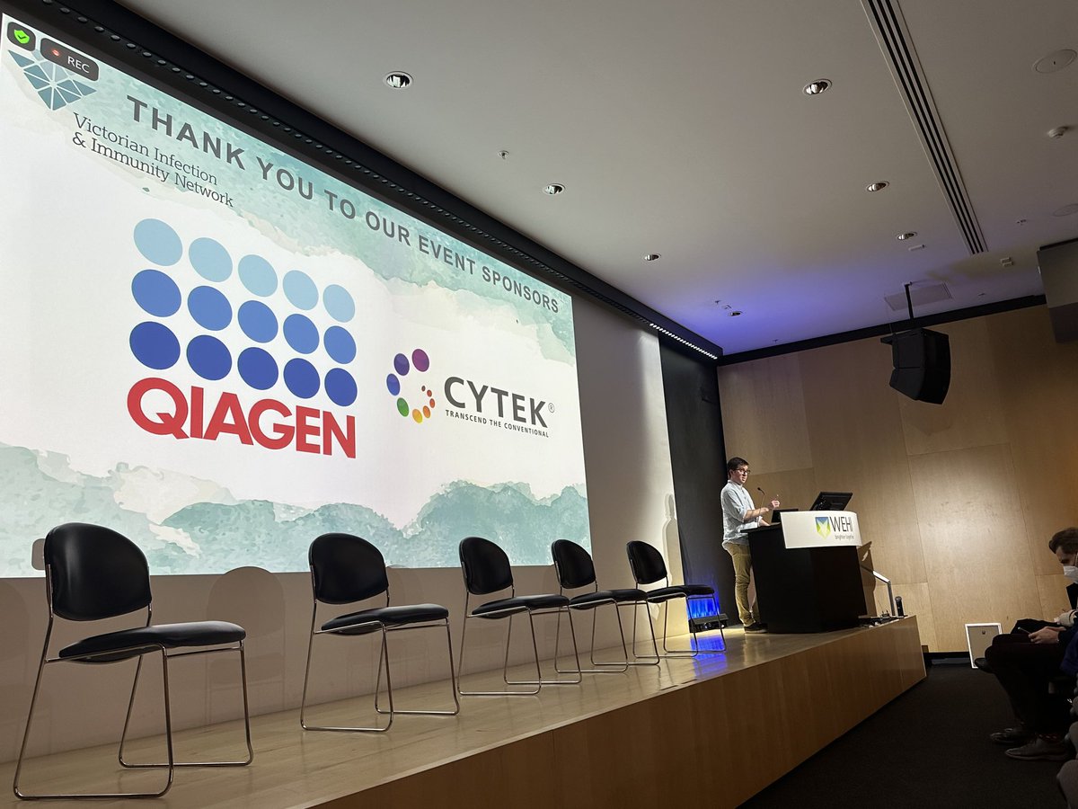 Stephen Scally ⁦<a href="/The_VIIN/">VIIN</a>⁩ Young investigator committee member kicking off the VIIN annual Careers Evening ⁦⁩ #viincareers ⁦<a href="/WEHI_research/">WEHI (Walter and Eliza Hall Institute)</a>.⁩ Many thanks to our sponsors for supporting this successful career development opportunity!!
