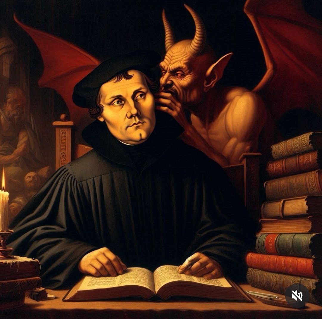 "Lutero não gostou da Igreja Católica e fundou a Igreja Luterana.

Calvino não gostou da igreja luterana e fundou a igreja reformada ou calvinista.

Henrique VIll não gostou que lhe negassem o casamento católico e fundou a Igreja Anglicana. ⬇️