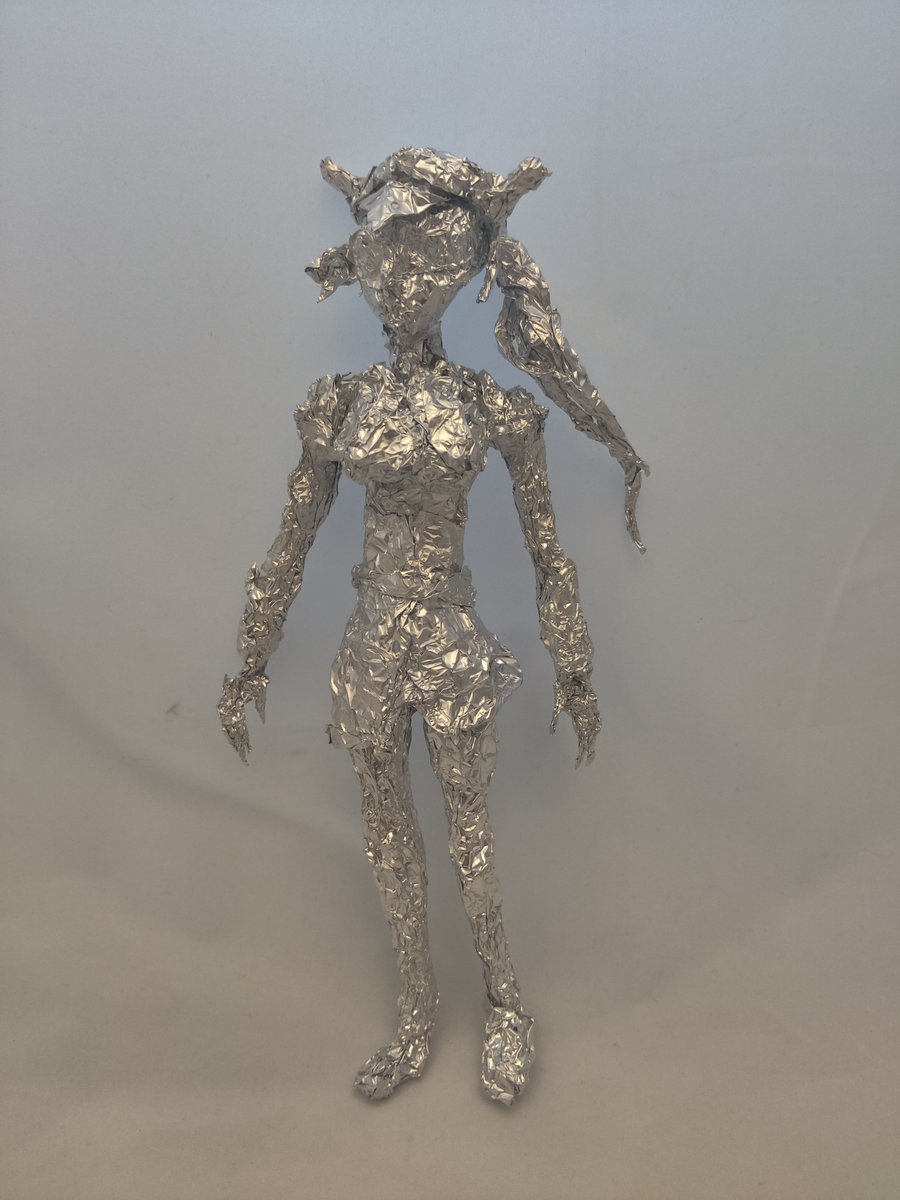 foil_guy's tweet photo. Lea from Crosscode - Aluminum Foil Sculpture
#foil #sculpture #art #fanart #lea #crosscode #crosscodelea #anime #manga #videogame #videogames #videogamefanart #leacrosscode https://t.co/AqfVPfAmjx