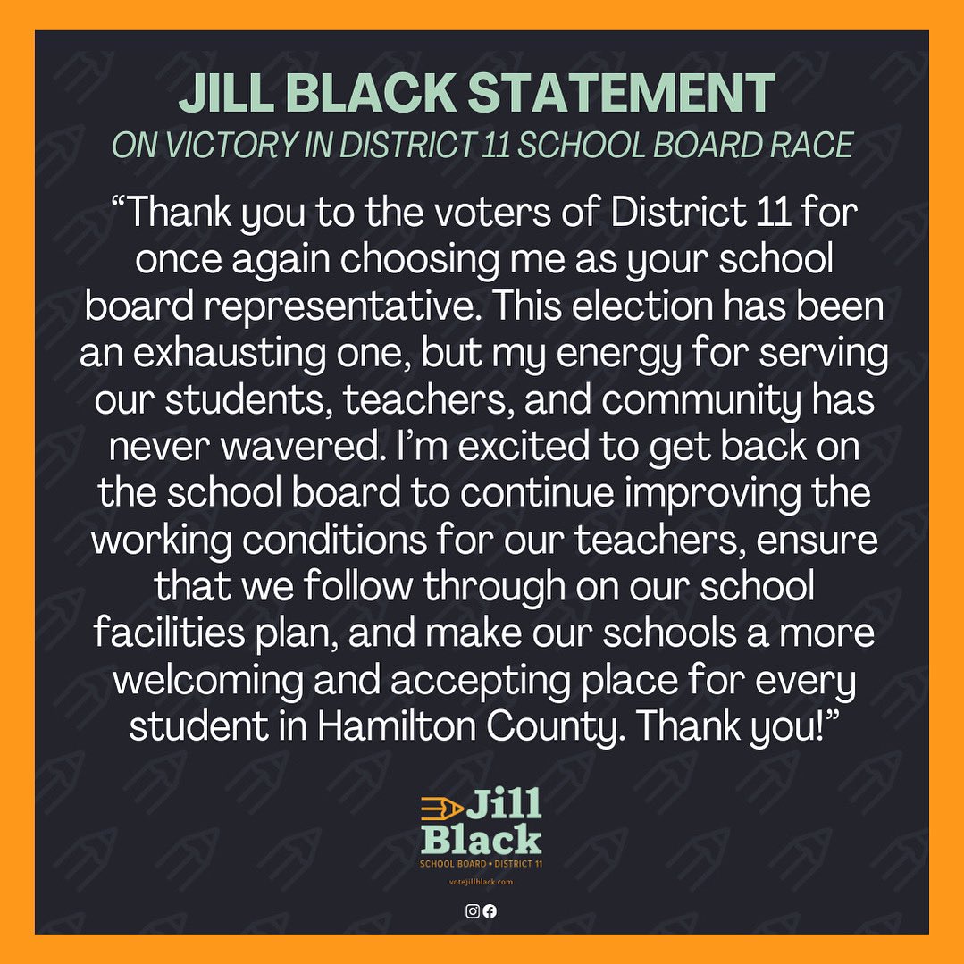 THANK YOU DISTRICT 11!