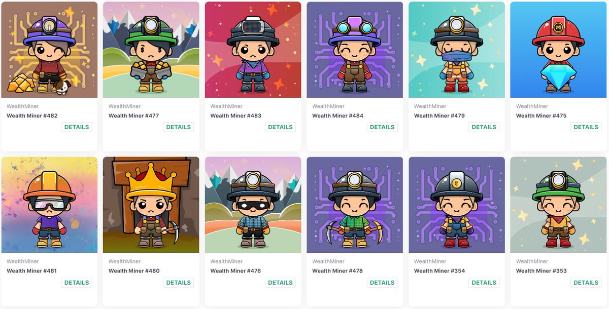 I have just won another 3 <a href="/WealthMinerNFT/">Wealth Miner NFT🔺</a>
with out monthly lottery. Insane rewards the past 2 months
June 14.13% &amp; July 10.14%
Thank you to the team! #avax #NFT #passiveincome