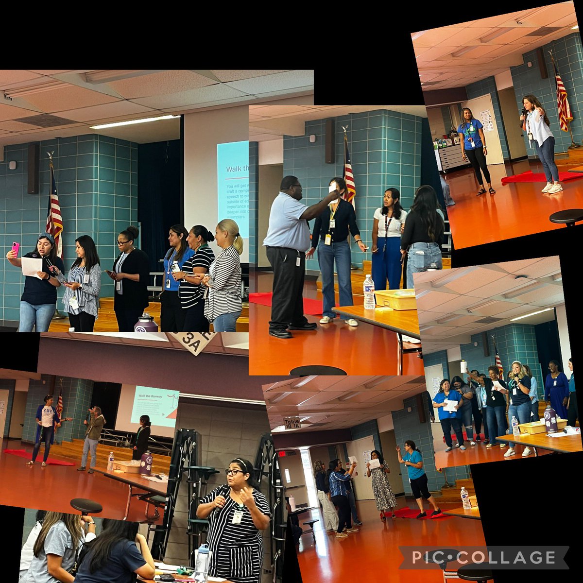 Ruth_Kacz's tweet photo. Can I just say we have some talent @Youens_Gators! We had amazing βExemplarβ commercials today! Loved every minute of it! πβ€οΈ #GatorNation #DeepDivingIntoLearning https://t.co/txWg9BfnkS