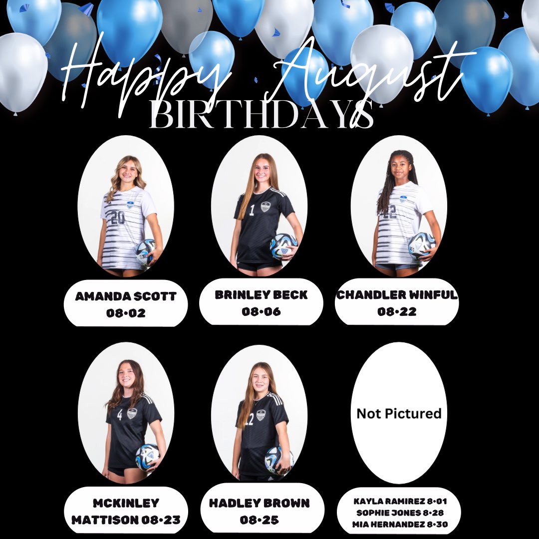 Happy Birthday to our August girls!