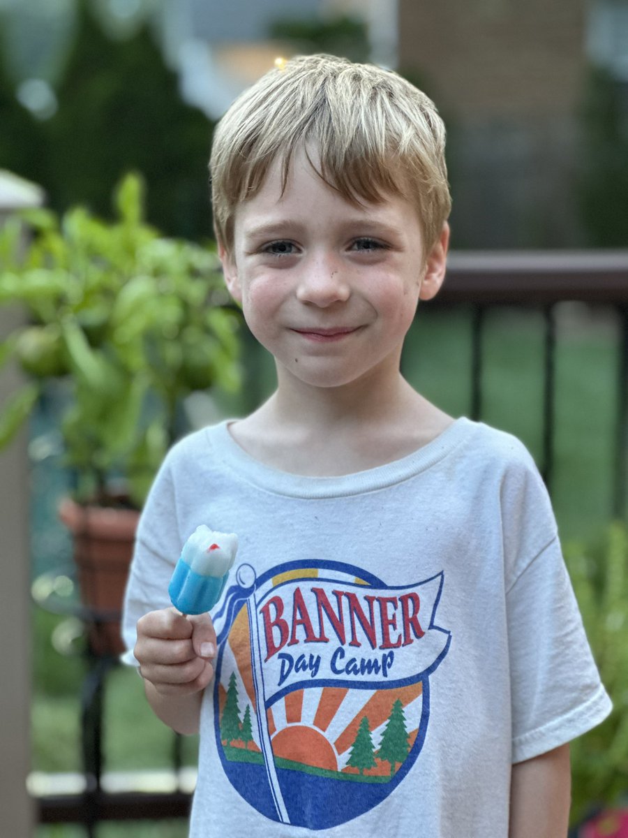 Popsicles and dirty faces. The epitome of summer.