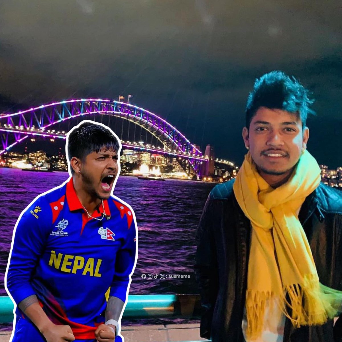 AusmemeNp's tweet photo. "Happy Birthday to the only Nepali guy who didn’t write SOP or show financial statements when coming to Australia and Canada." ❤️🇳🇵 https://t.co/DxY4zBodoq