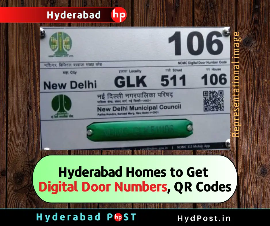 TheHydPost's tweet image. #Hyderabad Homes to Get #Digital #DoorNumbers and #QRCodes
Read details here… hydpost.in/hyd-homes-to-g…
#GIS #DDN #GHMC