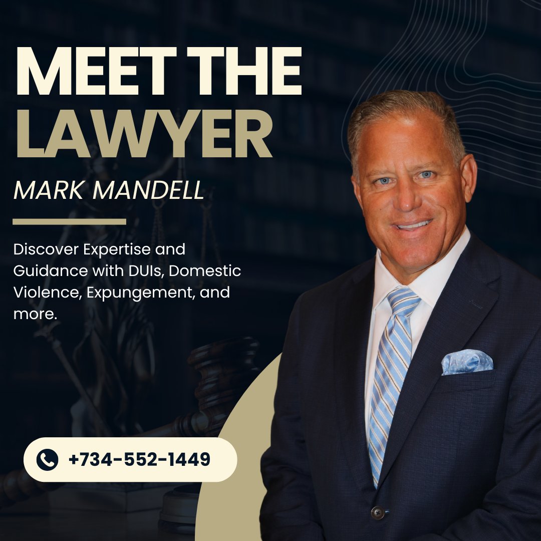 Looking for a Criminal Defense Attorney in Southeastern Michigan? Meet Mark Mandell. Call 24/7 for a consultation.