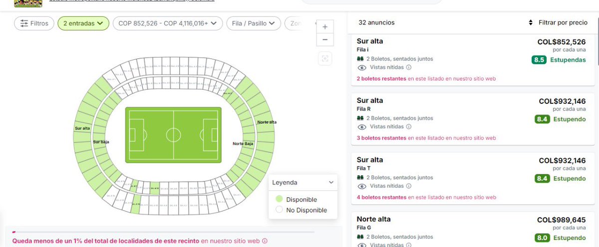 IngrithEscobar's tweet photo. @futbol_caribe Y 10 minutos después los revendedores: https://t.co/NJ9c0ndEch