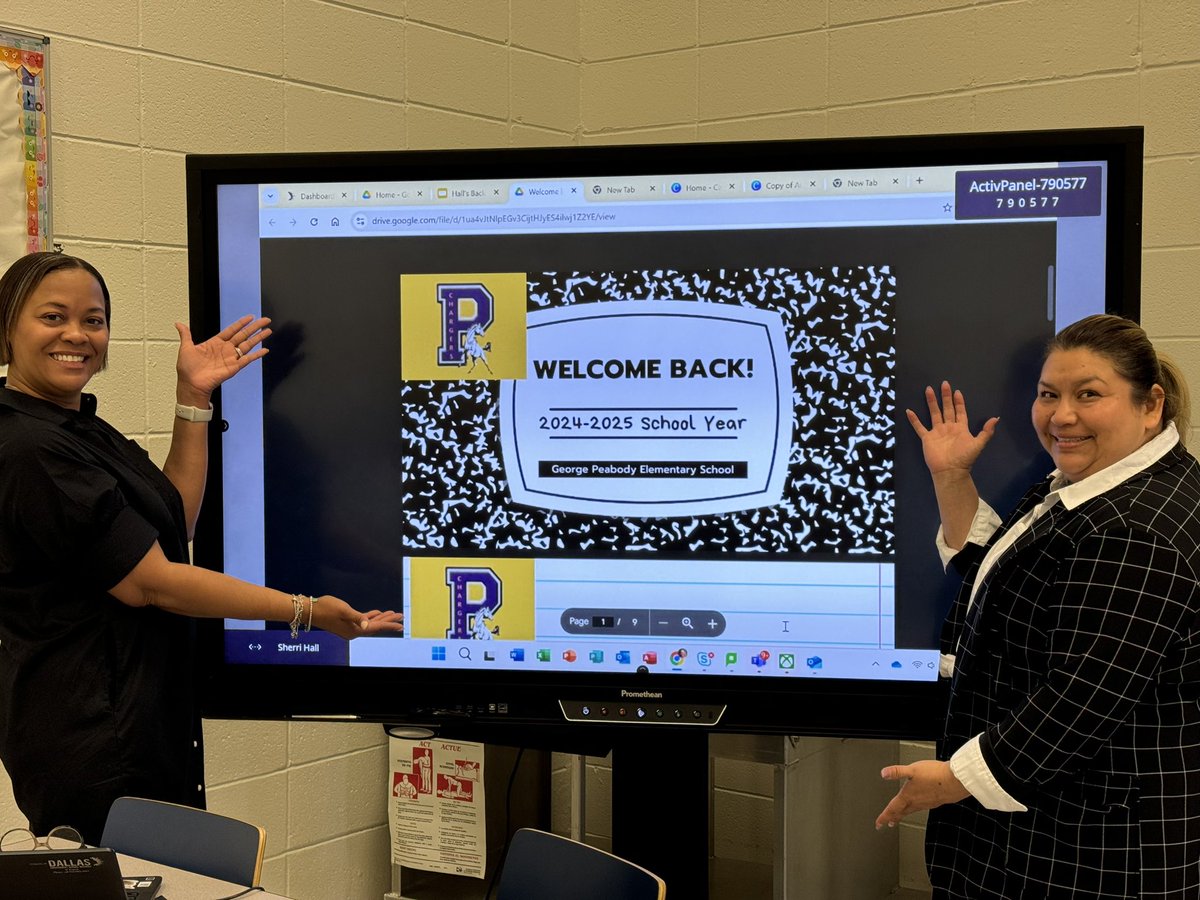 GPeabodyElem's tweet image. Our Peabody staff is ready to #leveluplearning! #region1excellence @MRamirezDISD @Beverly_A_Lusk
