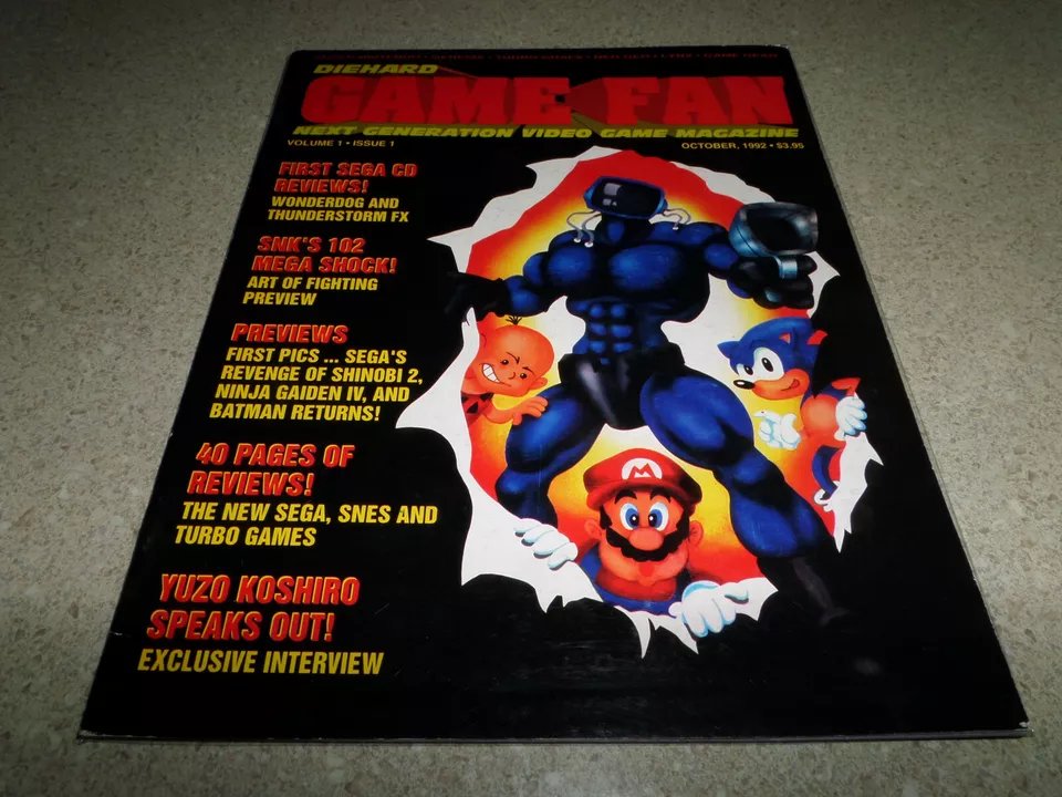 matthewhenzel's tweet image. 😯This is the very first time, (and it may be the last) that I've ever seen the complete 88 issue run of Diehard #GameFan sold in one shot. It sold for $5K on July 9th, 2024 ebay.com/itm/2262310127… It contains the extremely rare, April 1999 (VOL 7 ISS 4) issue.#VideoGameMagazines
