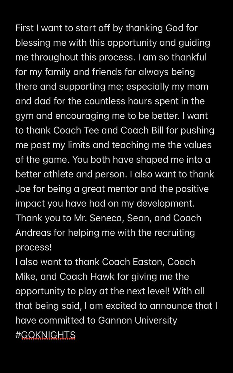 100% committed #GoKnights #AGTG