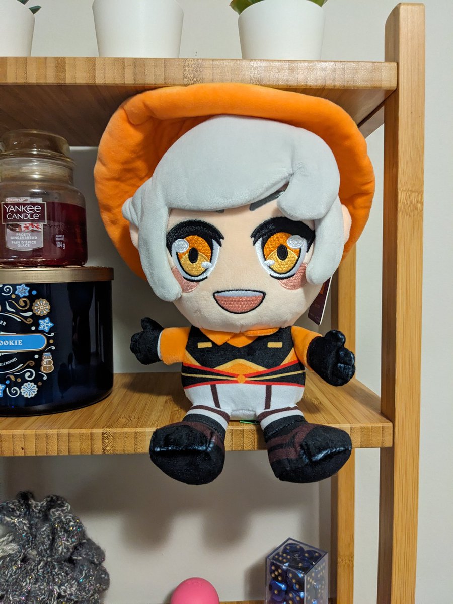 decoytroy's tweet photo. My @TomFawkes plush has arrived! https://t.co/F7JioO7zEQ
