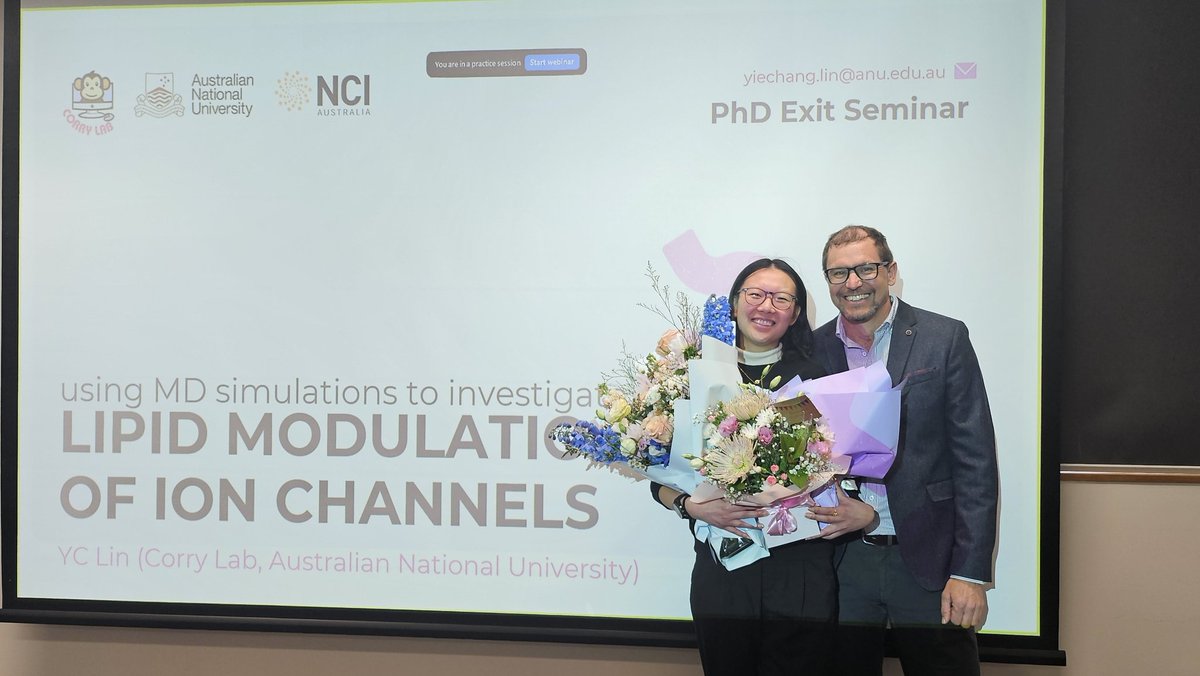 Corry Lab (@corrylab) on Twitter photo Excited & proud of the fantastic <a href="/yiechanglin/">YC Lin π§ͺπ©π»βπ»</a> for her wonderful exit seminar & submitting her PhD thesis ππ
YC has been an integral part of our lab and @RSB, & we can't wait to see all the amazing things she will achieve as #DrLin π©βπ¬
#PhDone #Doctor #ProudSupervisor #LabStar Excited & proud of the fantastic <a href="/yiechanglin/">YC Lin π§ͺπ©π»βπ»</a> for her wonderful exit seminar & submitting her PhD thesis ππ
YC has been an integral part of our lab and @RSB, & we can't wait to see all the amazing things she will achieve as #DrLin π©βπ¬
#PhDone #Doctor #ProudSupervisor #LabStar