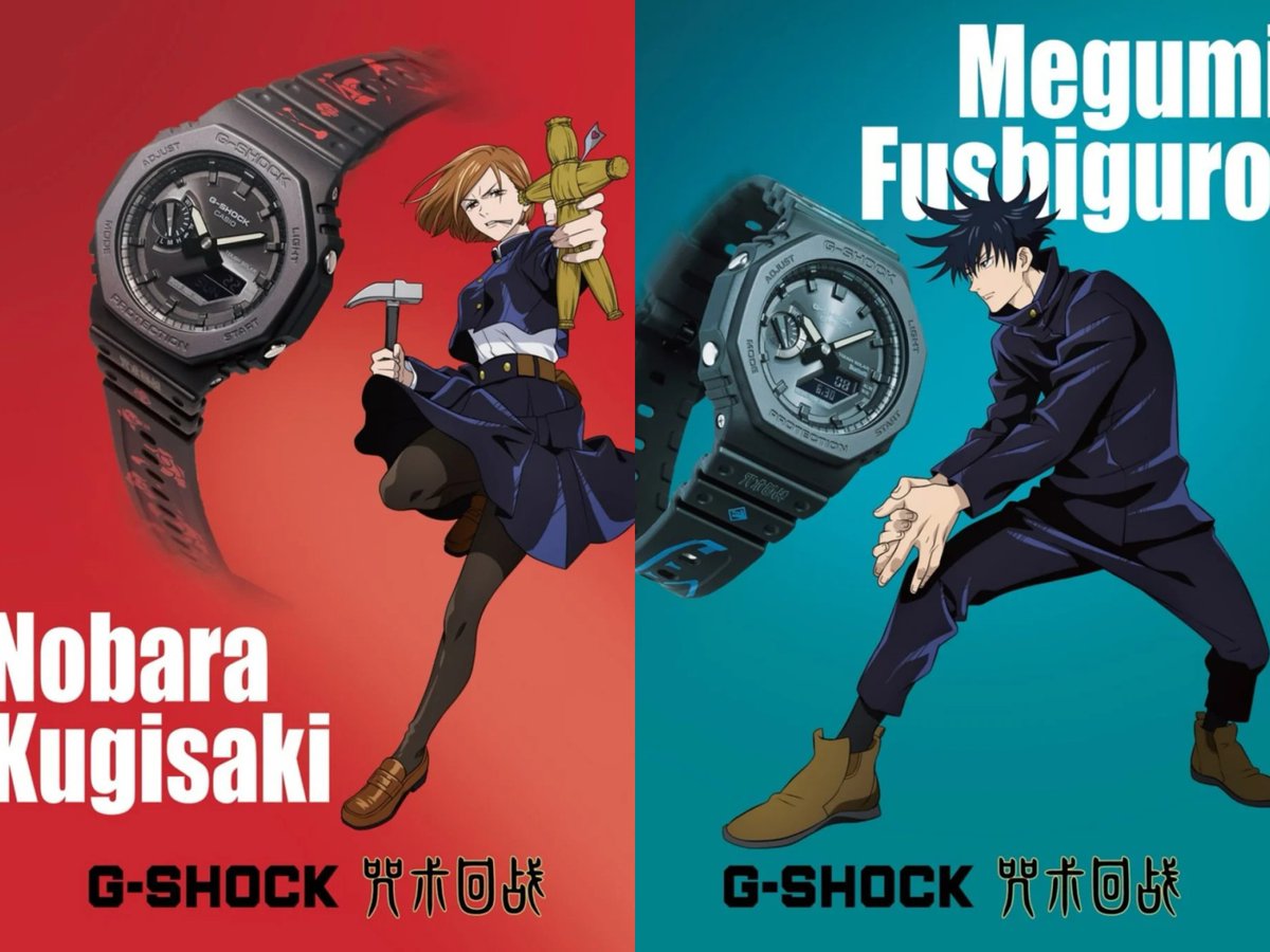 CASIO × #呪術廻戦 コラボが8月19日より中国で登場！✨ 今回は五条悟