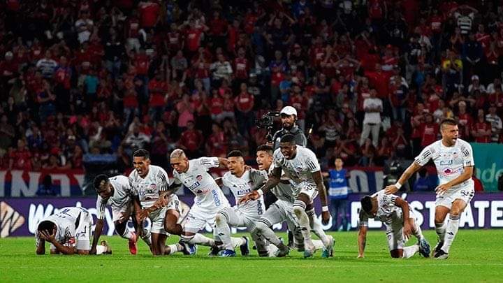 🧤Santiago Melé 77; Edwin Herrera 3, Brayan Ceballos 25, Jermain Peña 28, Gabriel Fuentes 12; Homer Martínez 14, Leider Berrio 7, Deiber Caicedo 20, Vladimir Hernández 16, Steven Rodríguez 23 y Carlos Bacca 70 (C).

🗣 Director técnico: Arturo Reyes. 

🌟 2023