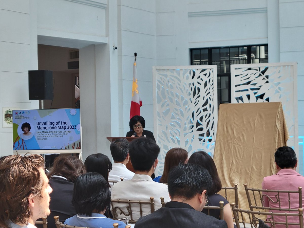 DENROfficial's tweet photo. ATM: The DENR leads the launching of the National Mangrove Map 2023 at the National Museum of Natural History in Manila. 🗺️
#EnvironmentForLife #DENRNews #BakaJUANPh https://t.co/ZwKRNRvSTL