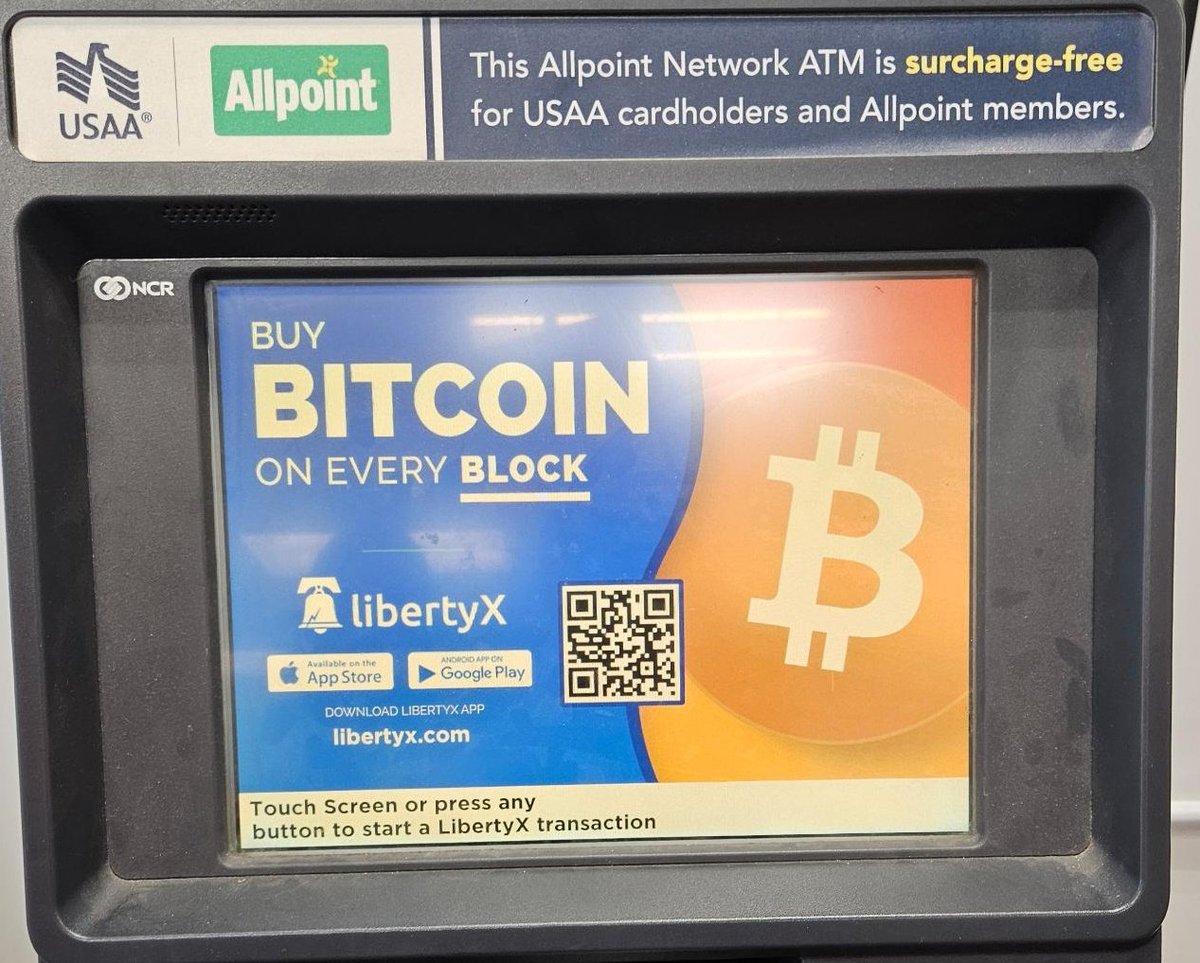 #Bitcoin ATM spotted walking distance from my citadel. I have never used <a href="/libertyx/">LibertyX.com 🗽 🏧</a>, but they have infiltrated very deep within fiat occupied territory.