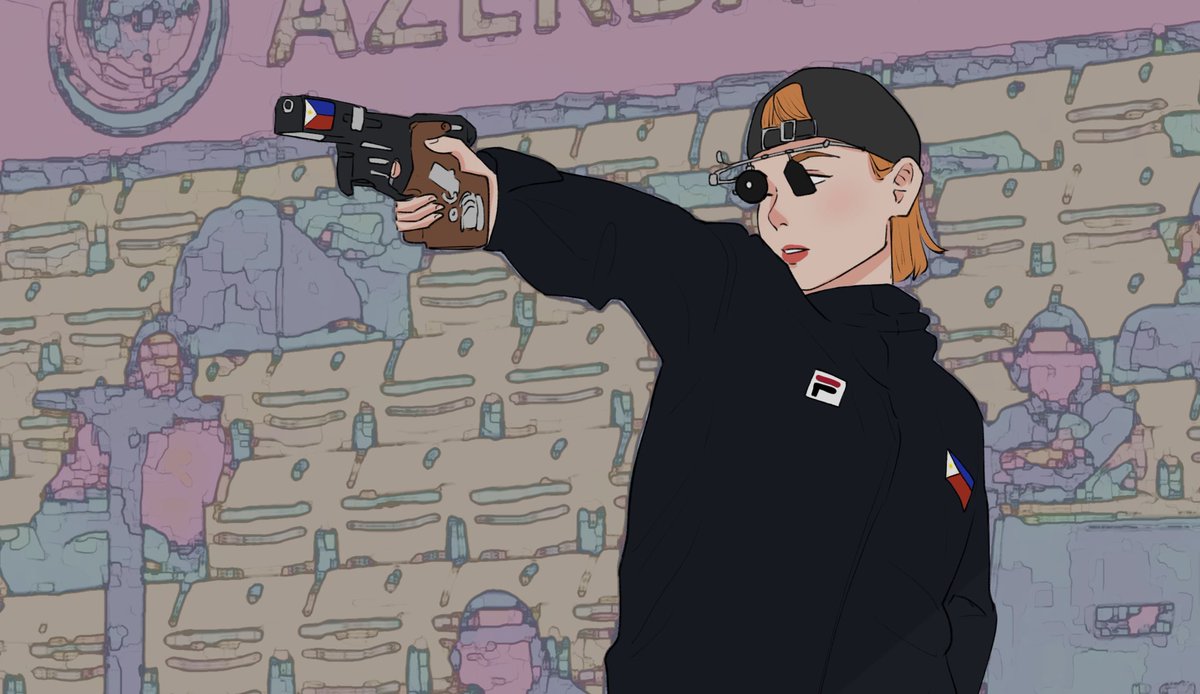 binipyon's tweet image. This but Gwen Apuli 💥🔫