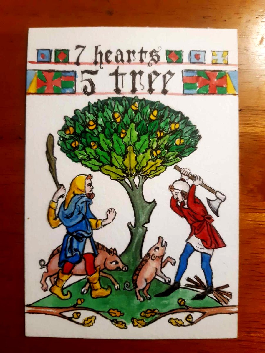 Yaga1000's tweet image. More from the Marginal Lenormand #fairytalefriday #folklorefriday #medievaltwitter #lenormand