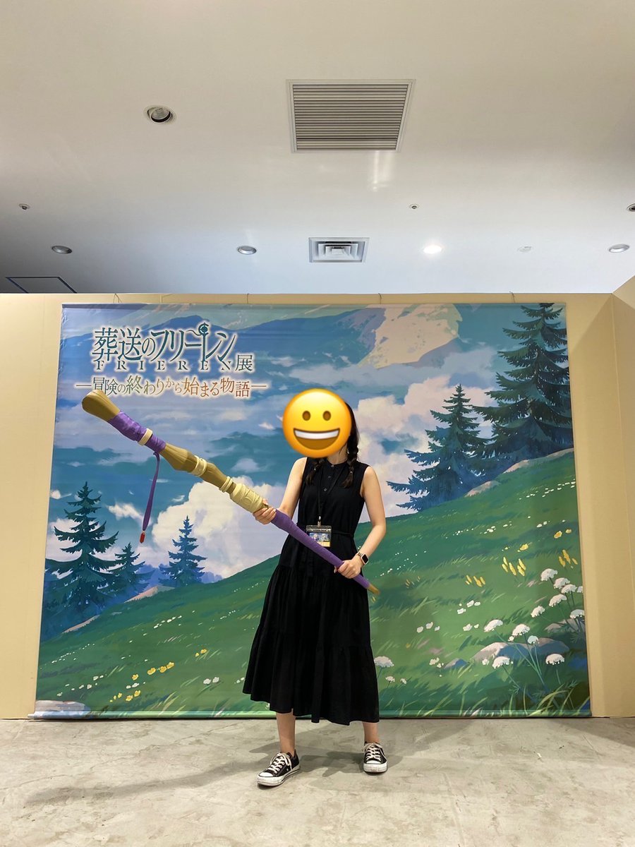 ltike_kansai's tweet photo. ＼行ってきました！#葬送のフリーレン展／

心斎橋OPAで8/25(日)まで開催中✨
ヒンメルのあの名言や、あのキュンシーンまで、アニメのすべてが展示されています‼
推しのフェルンの杖でなりきり撮影もしてきました💜
映像コンテンツでは大迫力なあのシーンが…⚔

チケット👇
https://t.co/zLtUJjCCyb https://t.co/CcJswcfIGX