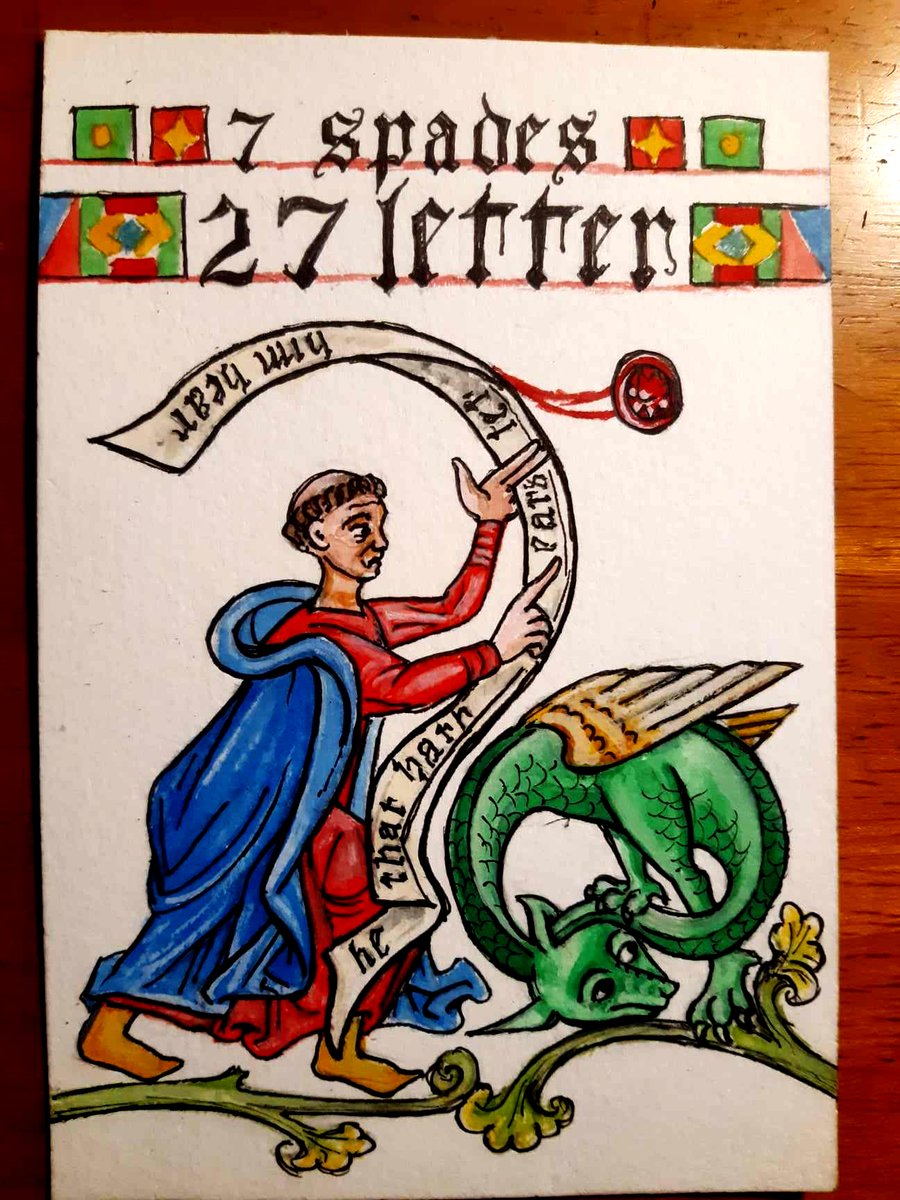 Yaga1000's tweet image. More from the Marginal Lenormand #fairytalefriday #folklorefriday #medievaltwitter #lenormand