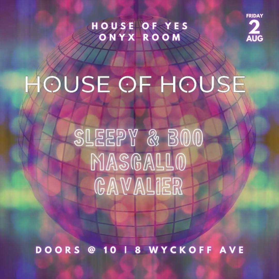 Looking forward to playing at <a href="/houseofyesnyc/">House of Yes</a>'s Onyx Room tomorrow night with the House of House crew. Tickets here! shotgun.live/events/house-o…