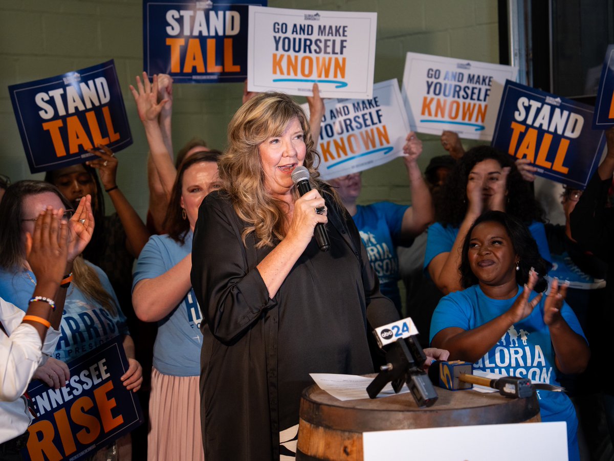 Thank you, Tennessee.

I am running for office to represent you, to fight for you, and make life easier for all who call Tennessee home.

I have never felt more ready to fight for a Tennessee that works for all of us.

Let's do this!