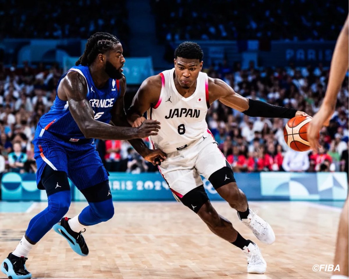 【男子🇯🇵日本代表速報】八村塁チーム離脱が発表される／7月31日のフランス戦後に左ふくらはぎに違和感、現地にて MRI 検査を実施し左腓腹筋の負傷と診断。

八村 塁 コメント
「ケガの早期治療が必要になったためNBA/FIBA