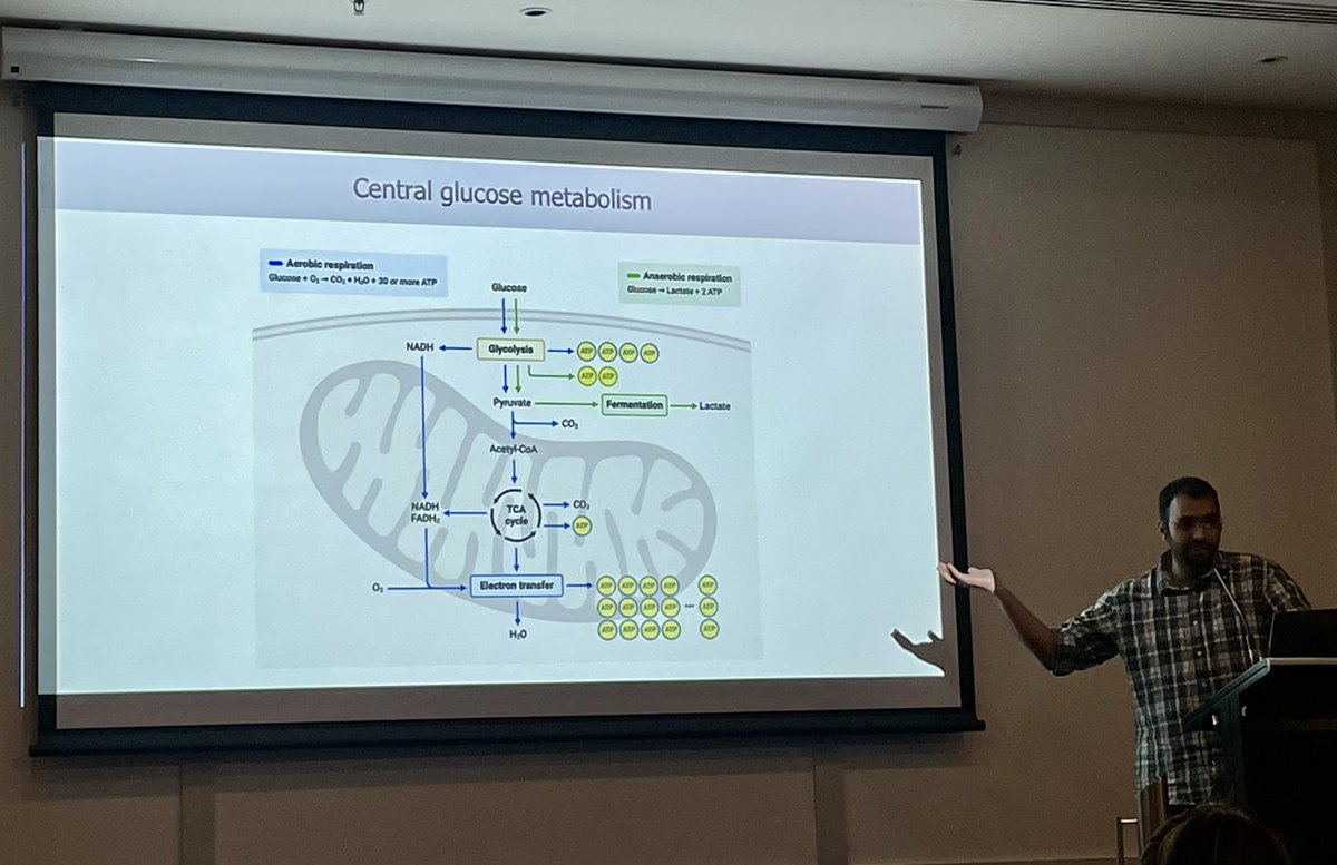 Fantastic to see the enthusiasm of <a href="/Jayen_singh/">Jayendra Singh</a> from my group <a href="/ONJCRI/">ONJ Cancer Research Institute</a> speak about  metabolic regulation in Tregs at <a href="/ImmunoGroupVic/">ASI VIC TAS branch</a> <a href="/ASImmunology/">Australian and New Zealand Society for Immunology</a> meeting. Go Jay!!