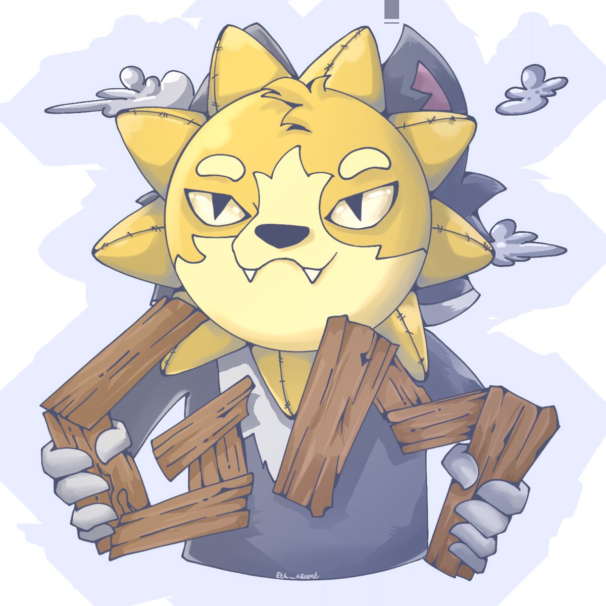eth_ascent's tweet photo. My entry, I did my best 🤧
"Let me be your Morning sun ☀️"

-(the other one is in sticker format, for discord 🙂) -white outline, clear Bg
@ApexWolfPackNFT 
#ApexWolfPack
#LFHOWL https://t.co/k5F5AeF9ib