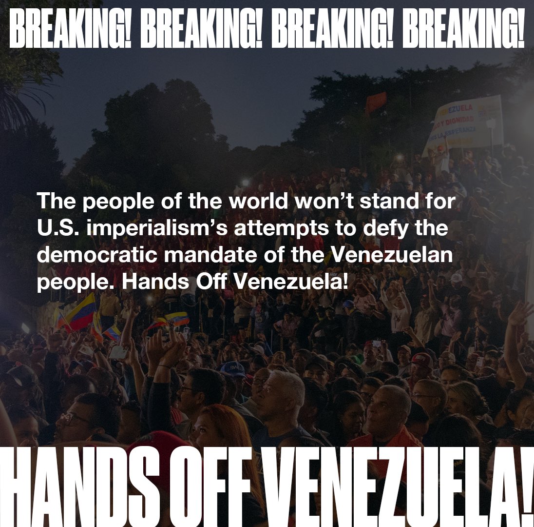 🇻🇪🚨BREAKING! Tonight, the U.S. State Department released a statement announcing—in contradiction to the official Venezuelan election results—the far-right opposition candidate, Edmundo González Urrutia, as the winner of the Presidential election. This inappropriate and blatant
