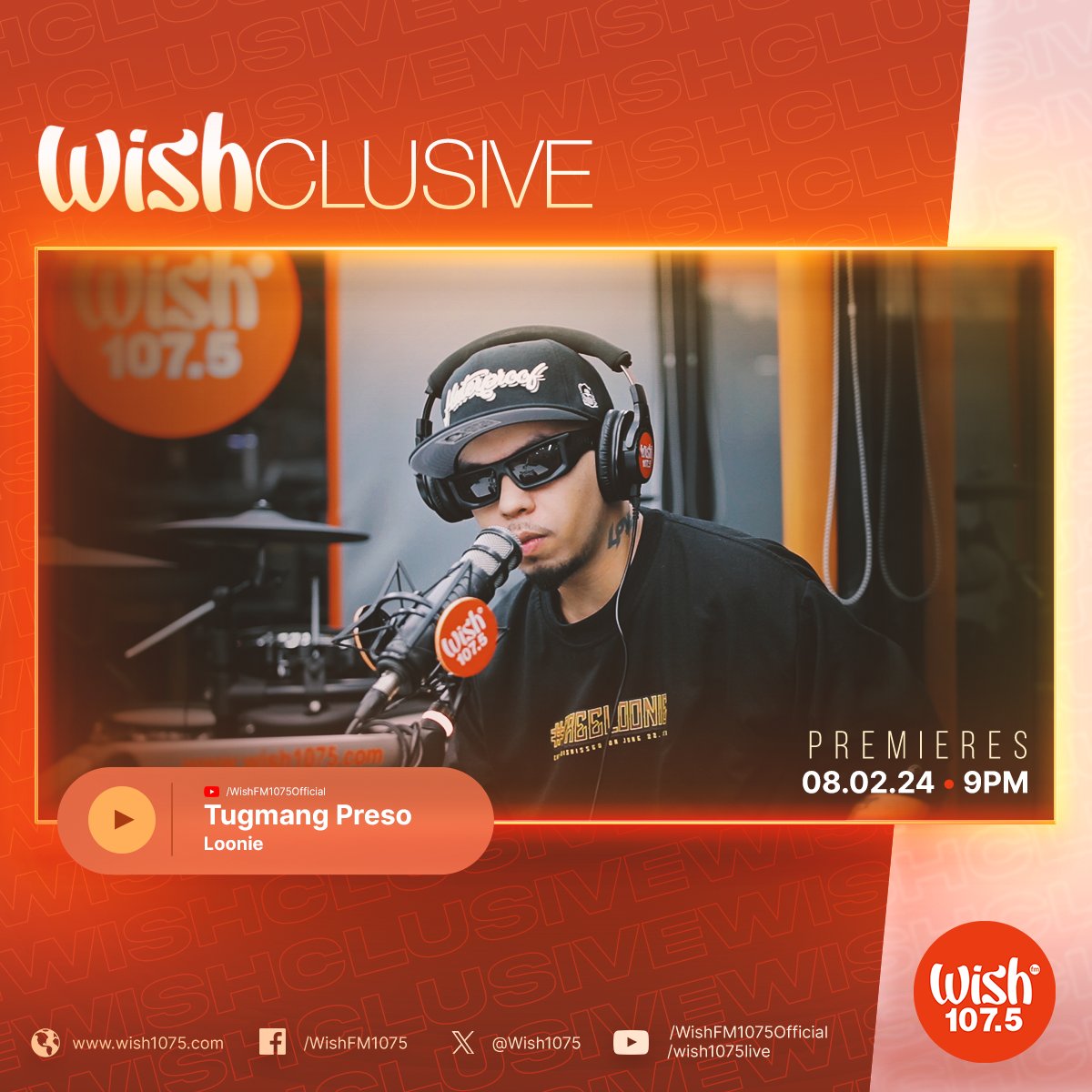 .<a href="/Loonieversal/">Loonie</a> gets raw and real in "Tugmang Preso."

This Wishclusive video drops at 9 on our YouTube channel!