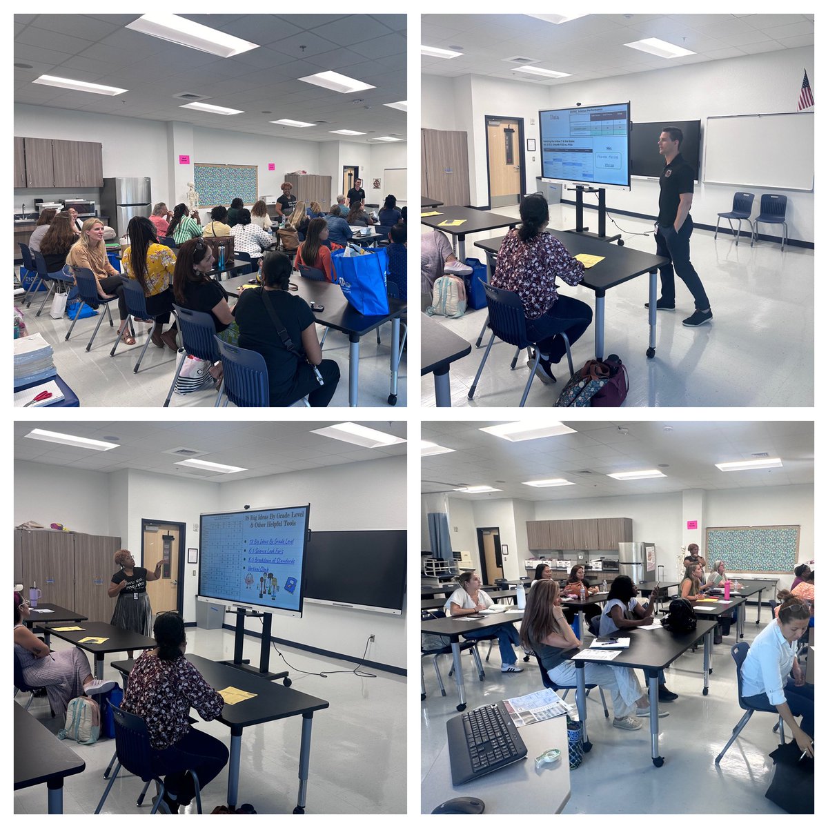 Collins077's tweet photo. The FY24-25 Teacher Fest was SO EXCITING! The ENTHUSIASM of our NEW @pbcsd TEACHER’S was ABSOLUTELY CONTAGIOUS! All sessions were PACKED🎯🎯. @Wises77Susan @RobertTutoni @KHolleyEdS #sciencematters🥼#teacherfest🍎 https://t.co/2mTBVzqzlL