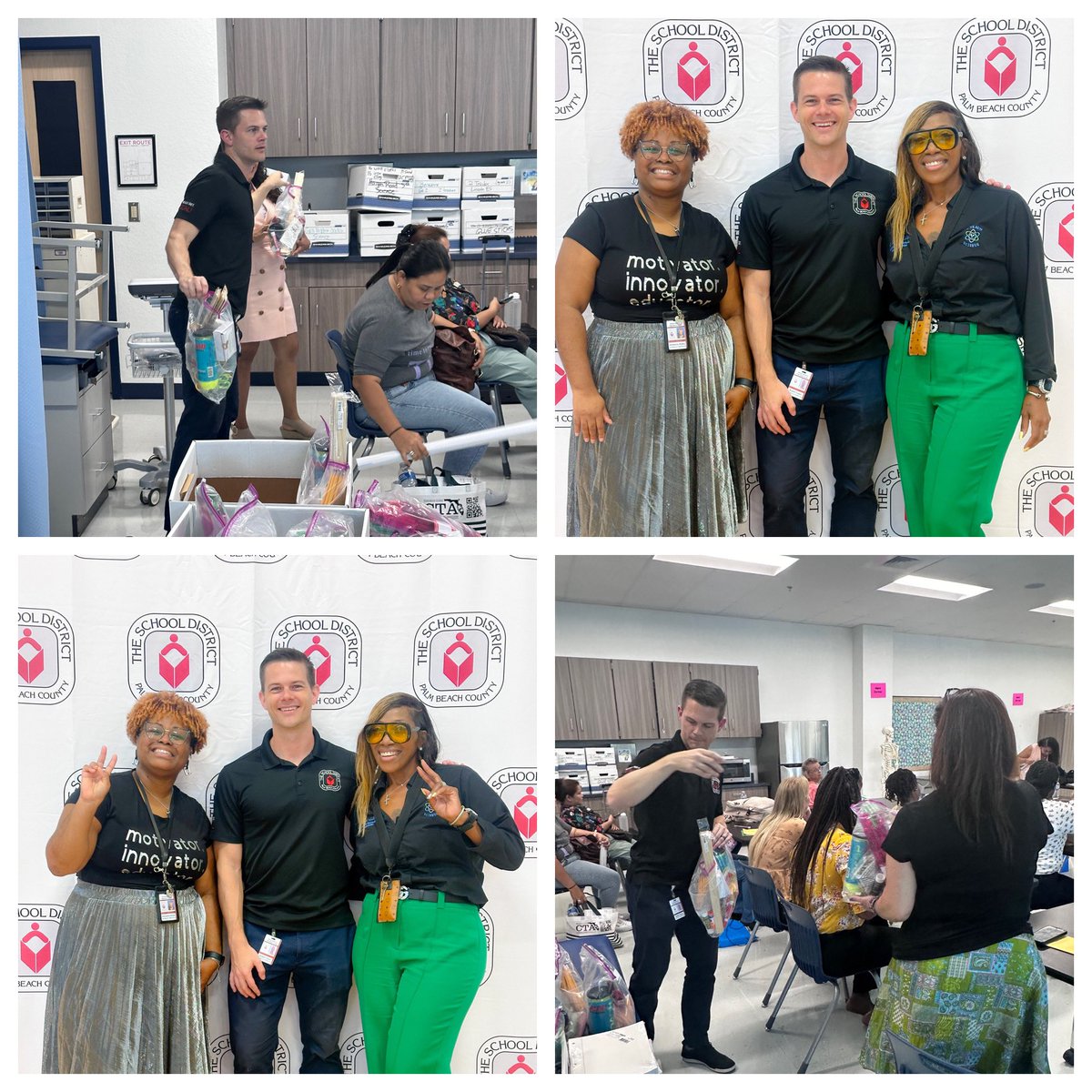 Collins077's tweet photo. The FY24-25 Teacher Fest was SO EXCITING! The ENTHUSIASM of our NEW @pbcsd TEACHER’S was ABSOLUTELY CONTAGIOUS! All sessions were PACKED🎯🎯. @Wises77Susan @RobertTutoni @KHolleyEdS #sciencematters🥼#teacherfest🍎 https://t.co/2mTBVzqzlL