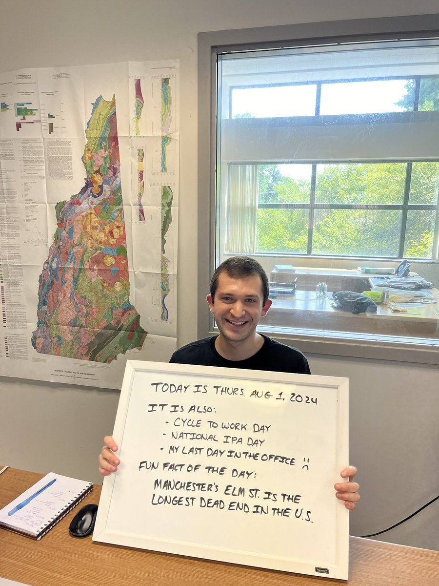 Michaela Towfighi (@michaelatowfghi) on Twitter photo One final day of fun facts from <a href="/EricR_L/">Eric Rynston-Lobel</a> at the teacher’s desk.
<a href="/ConMonitorNews/">Concord Monitor News</a>’s loss is Chicago’s gain 🥲 One final day of fun facts from <a href="/EricR_L/">Eric Rynston-Lobel</a> at the teacher’s desk.
<a href="/ConMonitorNews/">Concord Monitor News</a>’s loss is Chicago’s gain 🥲