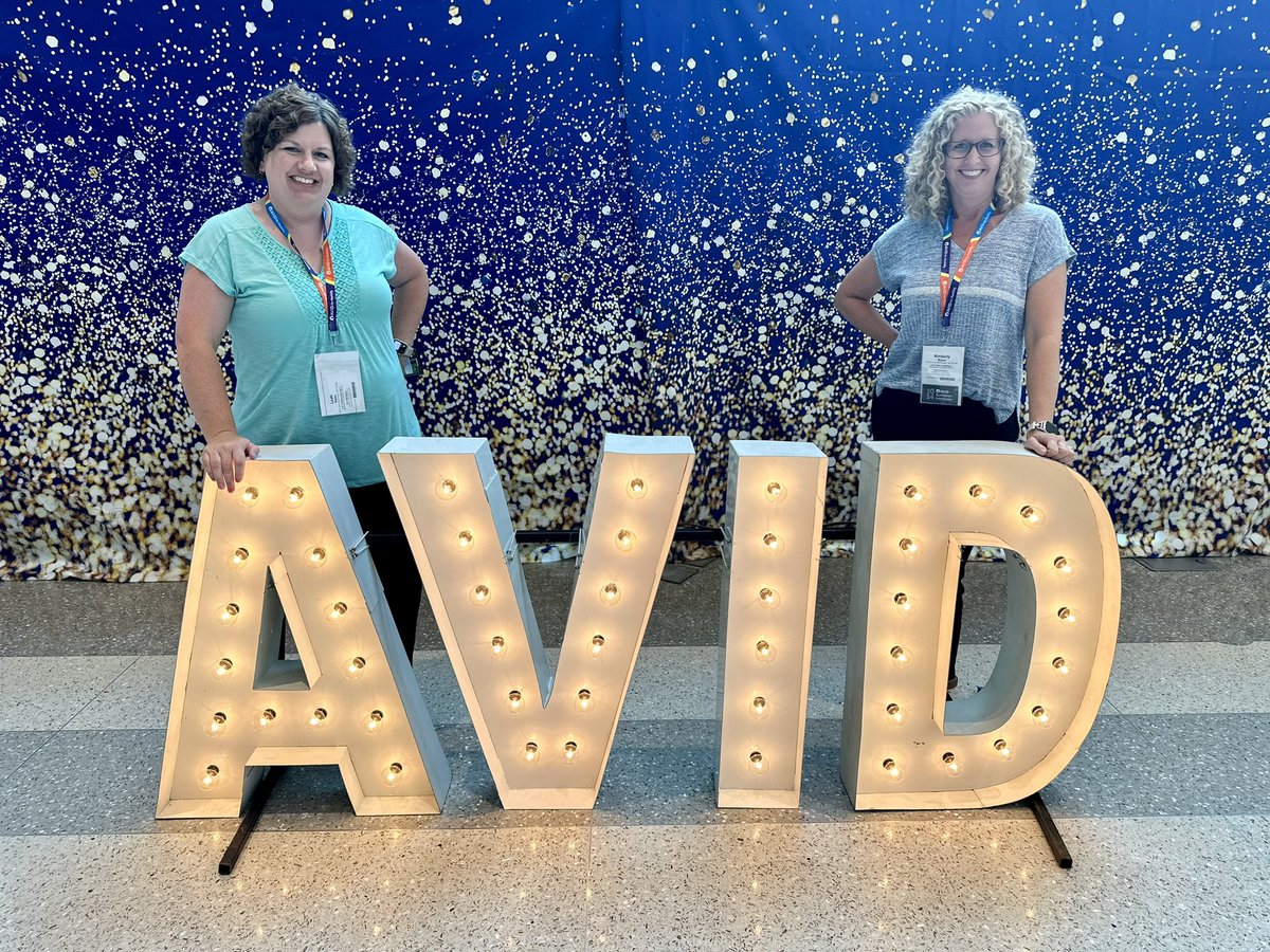 Doing some excellent learning alongside my AVID District Co-Director! 😃 Makes for an empowering &amp; inspiring week as over fifty ISD 728 educators take on Summer  Institute by storm! ⛈️ <a href="/ISD728/">ISD 728</a> <a href="/AVID4College/">AVID</a> #ProfessionalGrowth #goteam