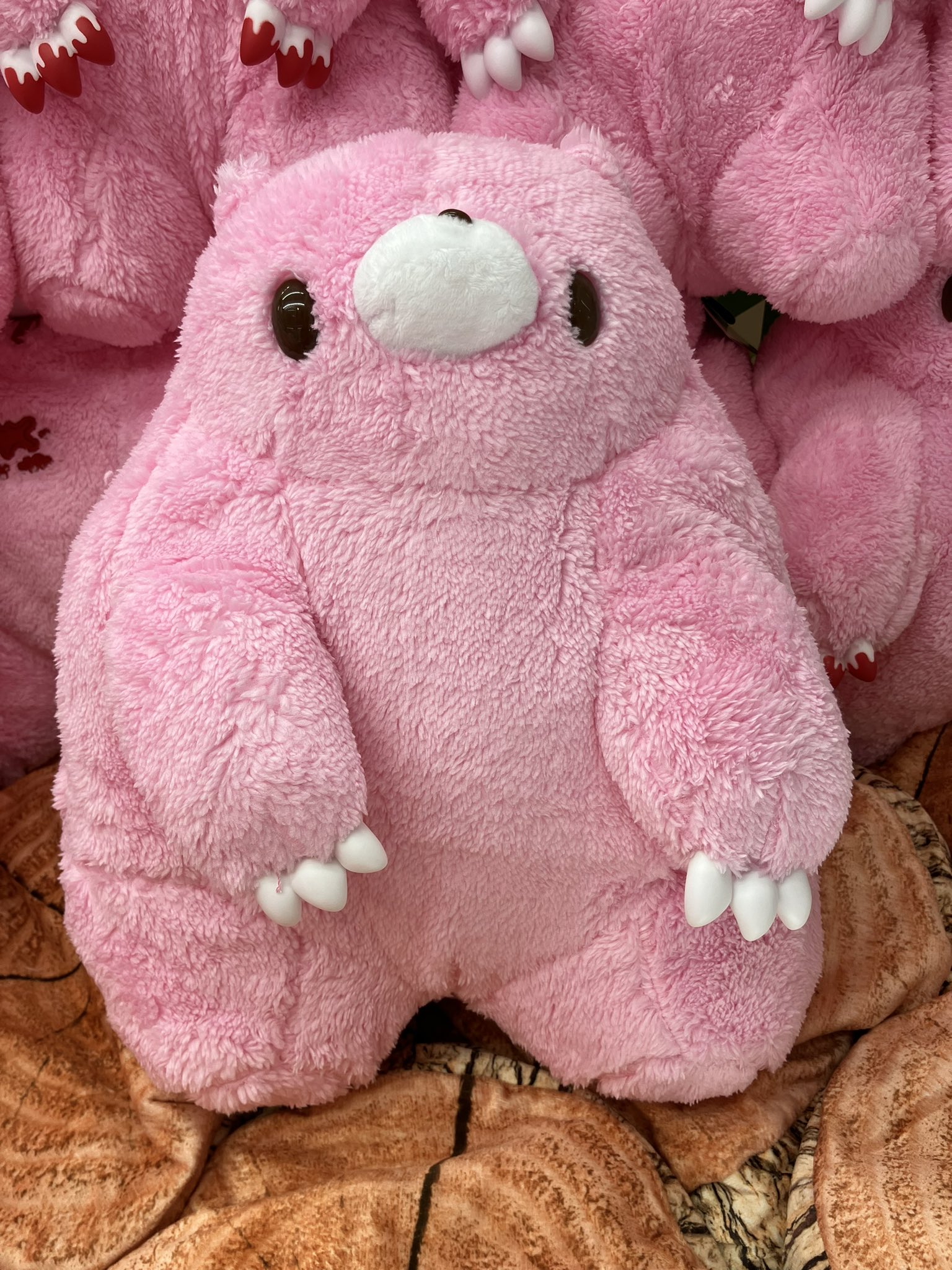 いたずらぐまのグルーミー chubby shape 特大ぬいぐるみ 受注生産