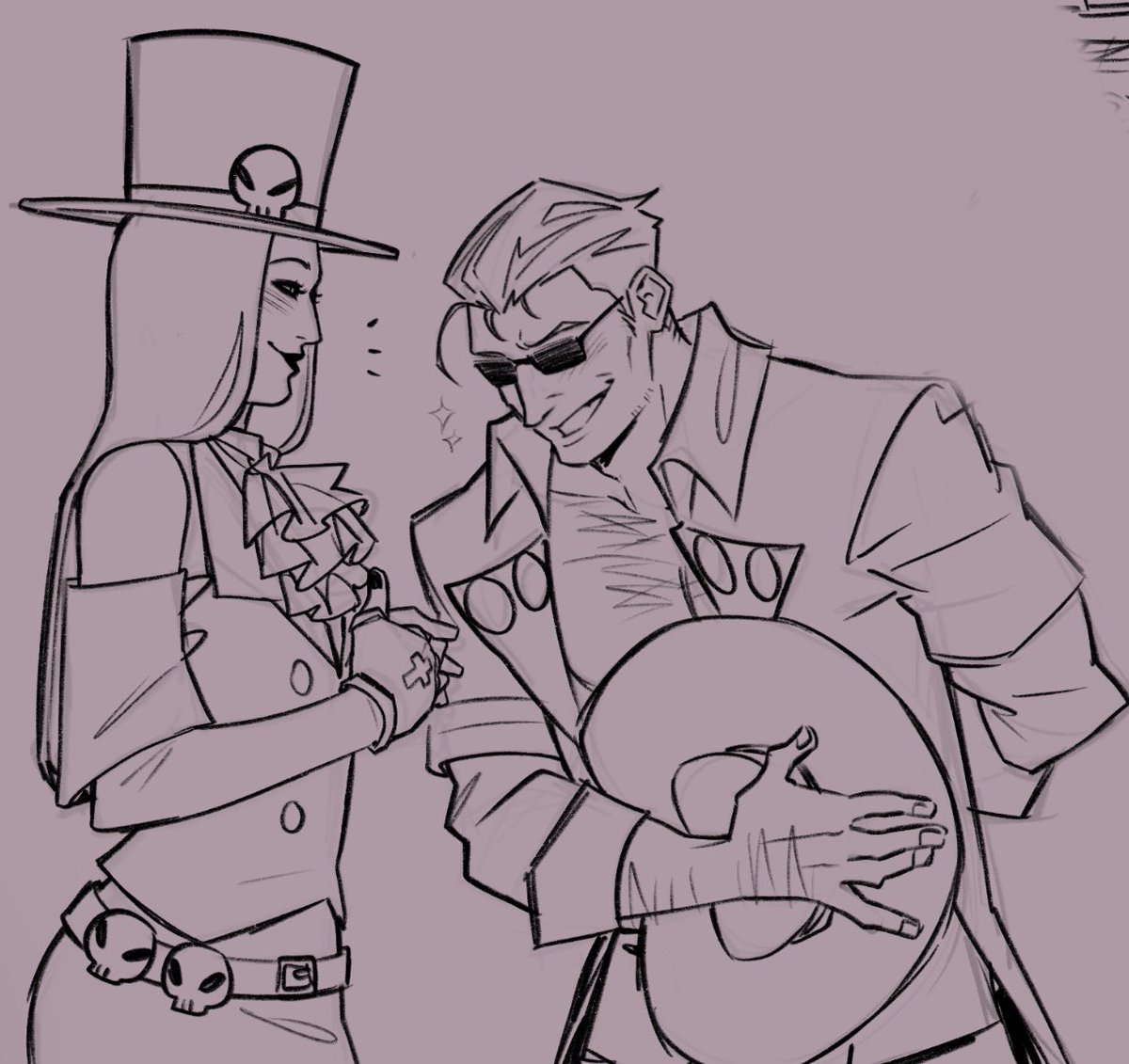 had a dream where johnny and testament appeared for some reason so it pushed me to draw johnnytest 